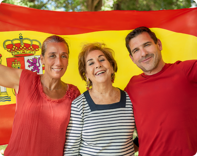 personas que acaban de conseguir la ciudadania española
